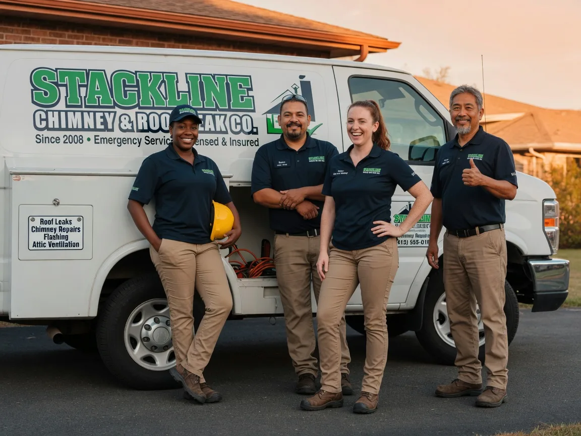 Chimney flashing repair company in Houston, AK